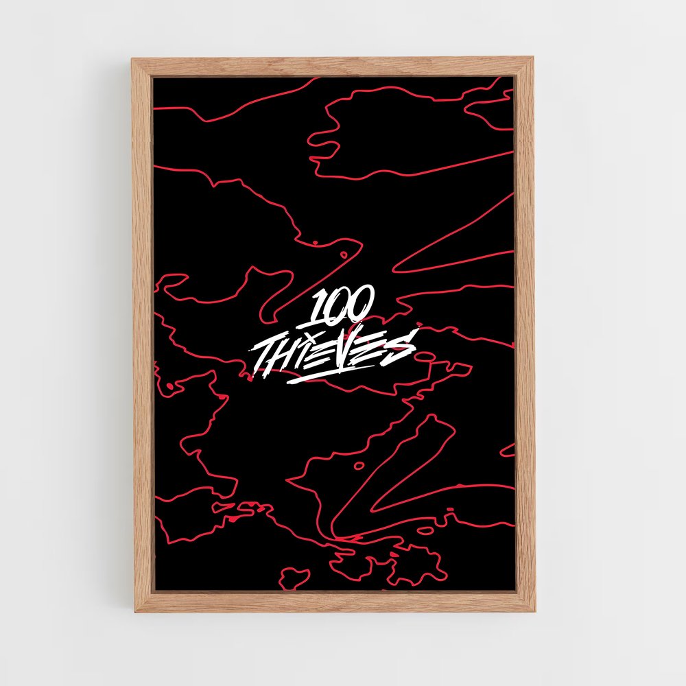Poster Red Line Revolution – affiche Esports (vue 4)